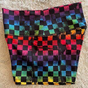 CVG "Prismatic" Athletic Shorts (XS) NWOT